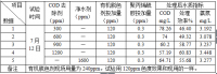 生化出水COD去除的试验方案